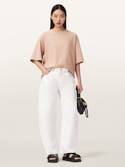 AllSaints Pink Covenant Amelie T-Shirt - Image 3 of 7