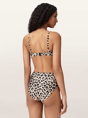 AllSaints Brown Talaria Bikini Bottoms - Image 4 of 6