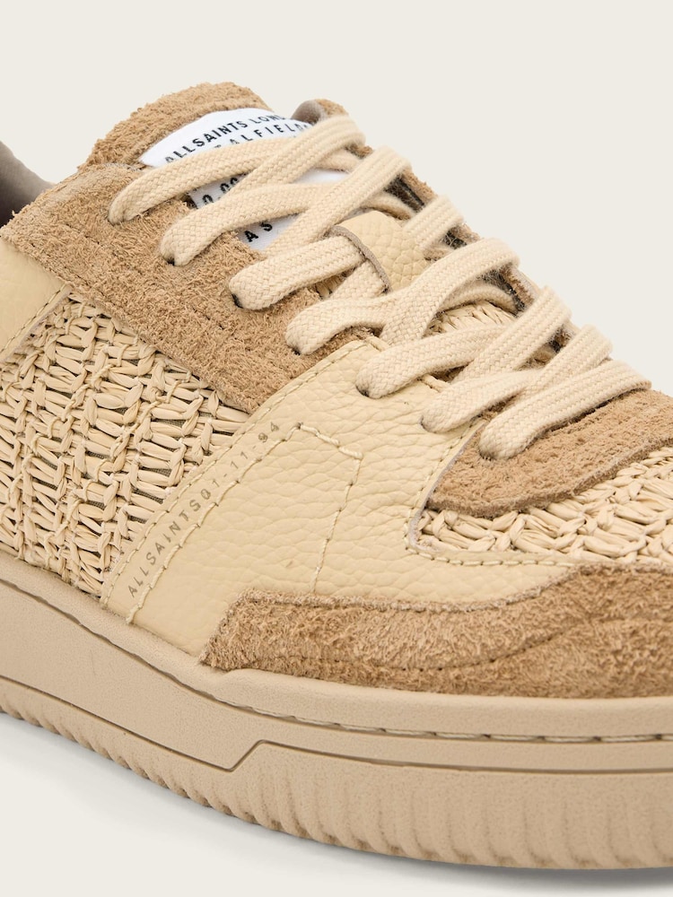 AllSaints Hix Raffia Sneakers - Bilde 4 av 4