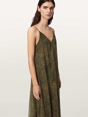 AllSaints Black Vanda Dress - Image 4 of 6