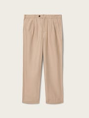 AllSaints Brown Roland Trousers - Image 9 of 9