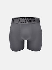 AllSaints Black Boxer Briefs With Contour Pouch 3 Pack - Image 3 of 6