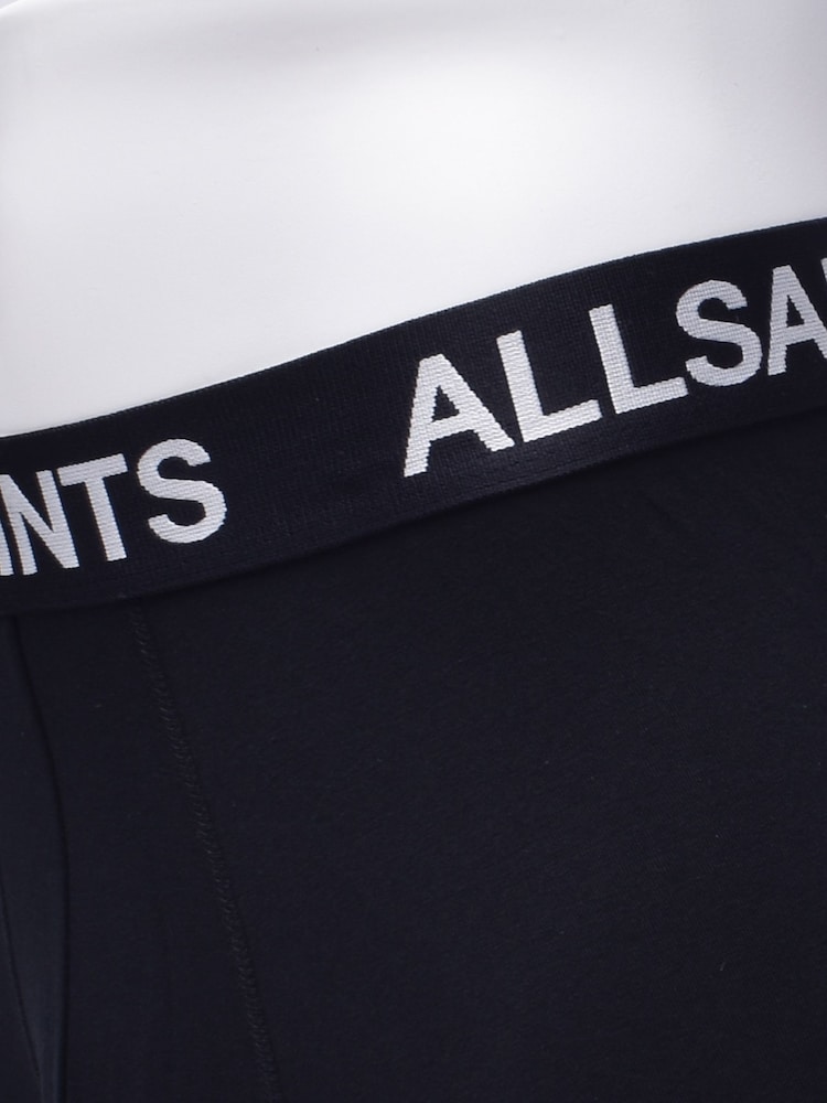 AllSaints Black Boxer Briefs With Contour Pouch 3 Pack - Image 6 of 6