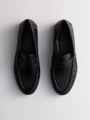 The Set Classic Ruched Loafers Black - Image 1 of 9