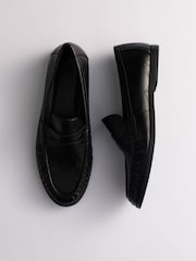 The Set Classic Ruched Loafers Black - Image 5 of 9