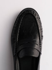 The Set Classic Ruched Loafers Black - Image 7 of 9