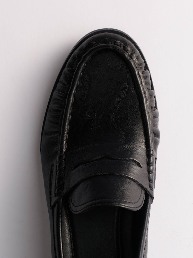 The Set Classic Ruched Loafers Black - Image 7 of 7