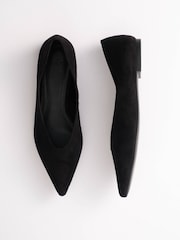 črna - The Set Point Toe Ballet Flats - Slika 4 iz 5