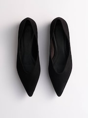 črna - The Set Point Toe Ballet Flats - Slika 5 iz 5