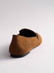 Piele întoarsă havan - The Set Square Toe Loafers - Imaginea 7 din 9