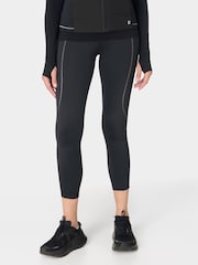 Black Ground - Леггинсы для бега Sweaty Betty Therma Boost 7/8 - Изображение 1 11