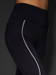 Black Ground - Леггинсы для бега Sweaty Betty Therma Boost 7/8 - Изображение 9 11