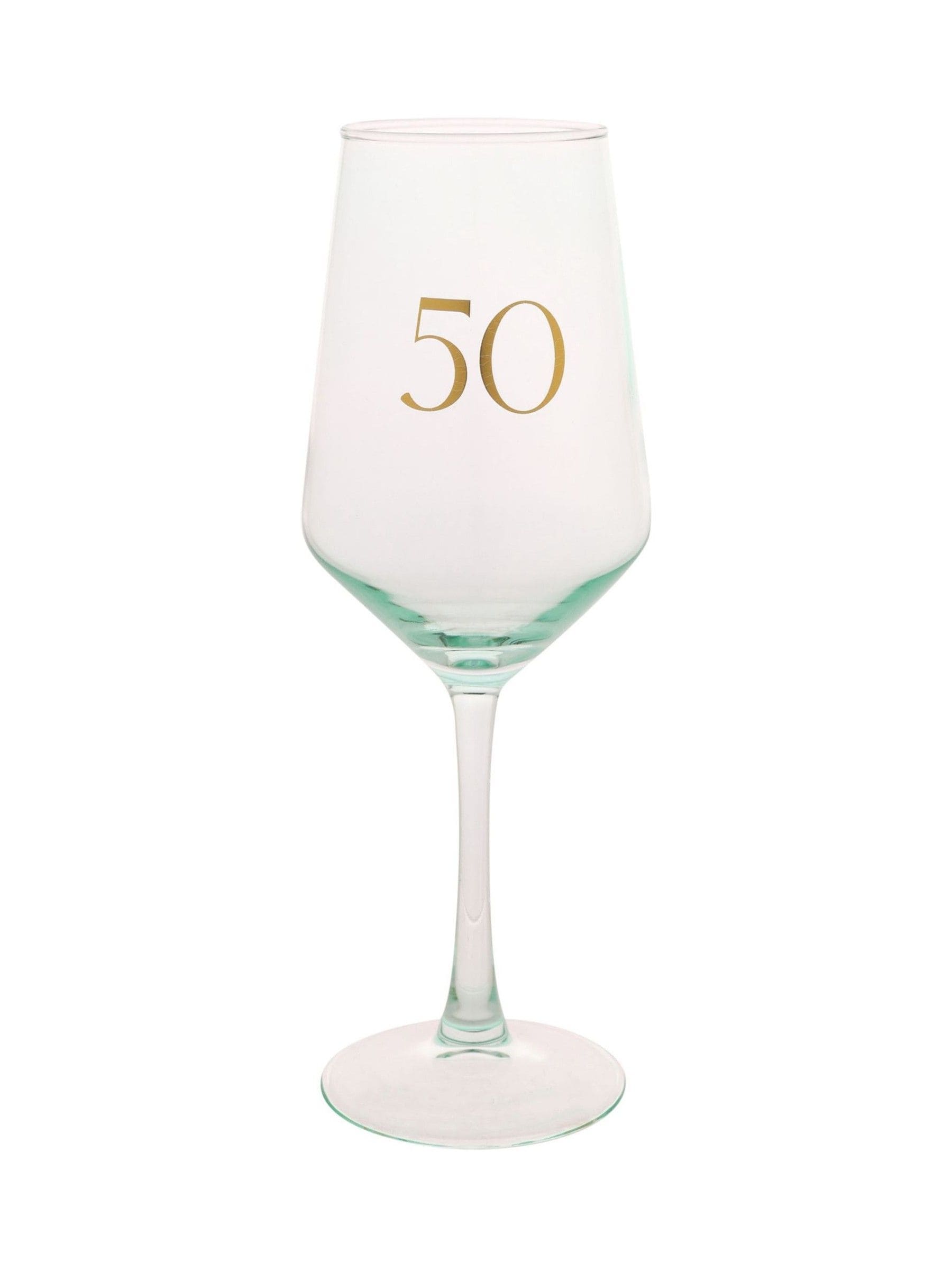 Confetti Unisex Green Widdop Wine Glass - 50