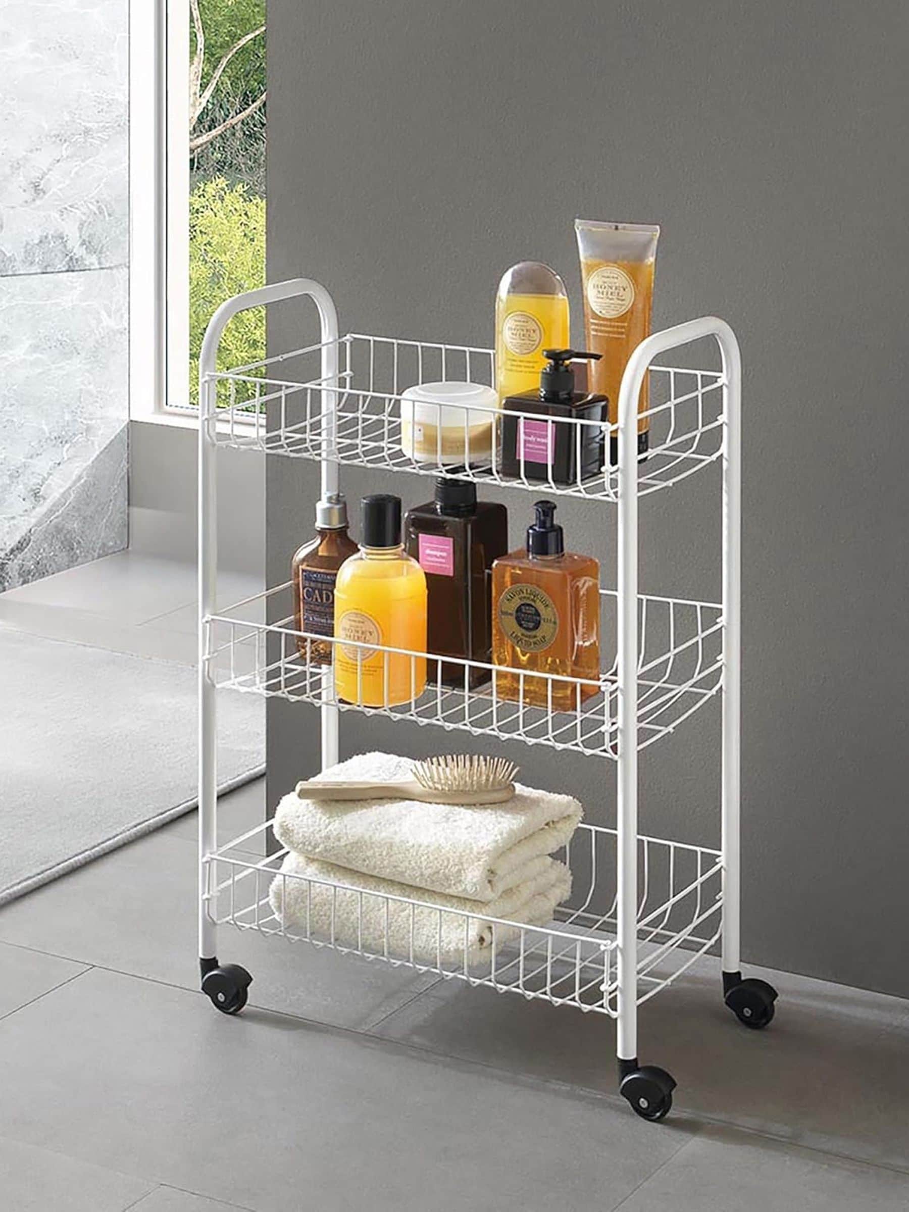 64 cm H x 24 cm W Utility Cart - Image 5
