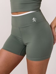 Gym King Green Contrast Shorts - Image 4 of 4