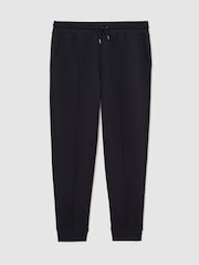 Marine - Reiss Finn Premium Interlock Cuffed Joggers - Bild 2 von 7