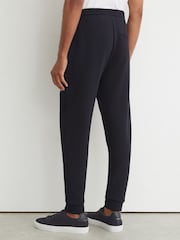 Marine - Reiss Finn Premium Interlock Cuffed Joggers - Bild 5 von 7