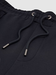 Marine - Reiss Finn Premium Interlock Cuffed Joggers - Bild 7 von 7