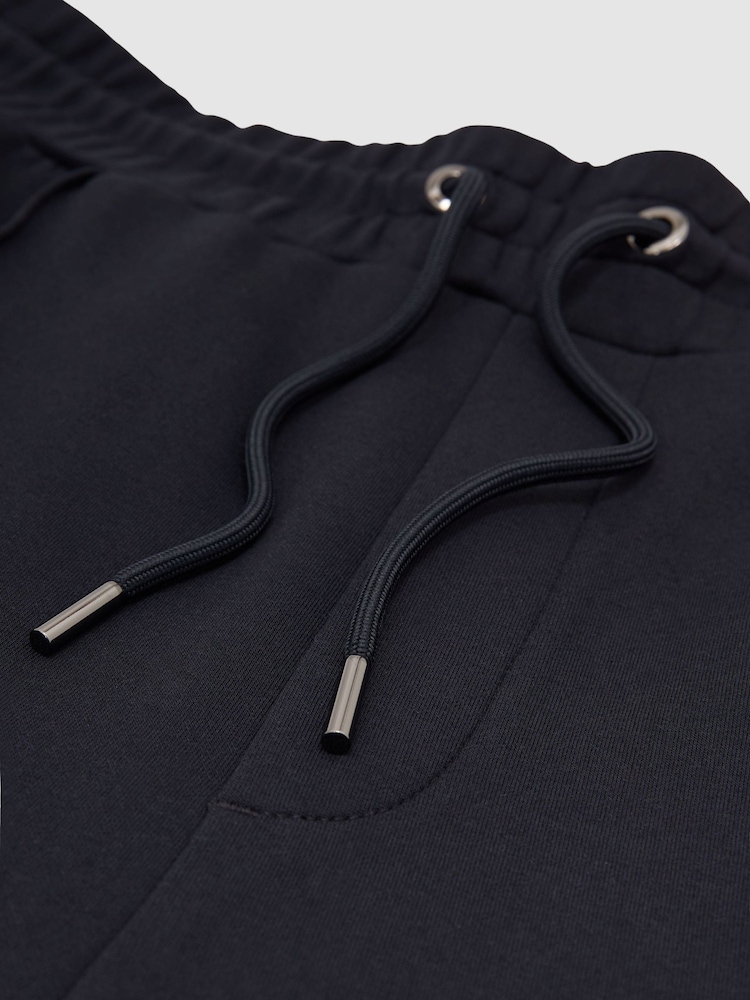 Marine - Reiss Finn Premium Interlock Cuffed Joggers - Bild 7 von 7 Marine - Reiss Finn Premium Interlock Cuffed Joggers - Bild 7 von 7
