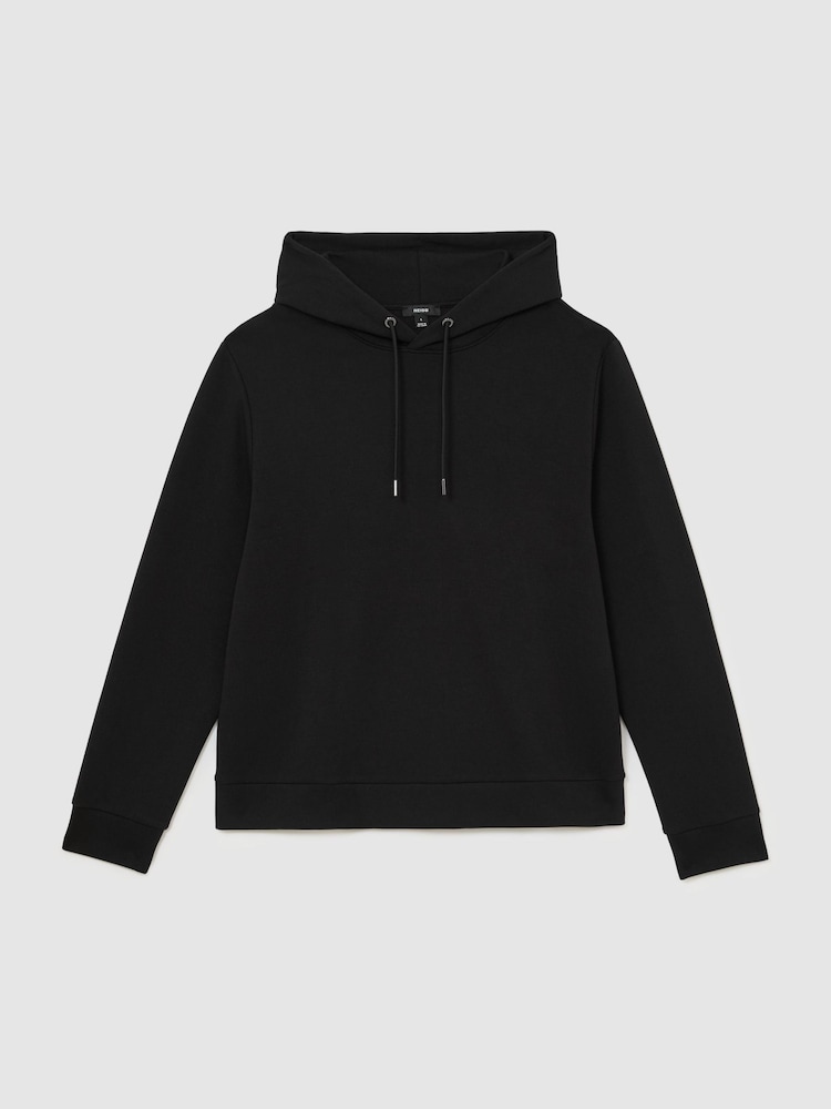 Qara - Reiss Dane Premium Interlock Kapüşonlu köynək - 6şəkildən 2 şəkil Qara - Reiss Dane Premium Interlock Kapüşonlu köynək - 6şəkildən 2 şəkil