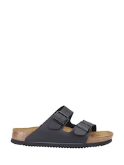 Birkenstock Black Professional Birko-Flor Arizona Sandals - Image 1 of 5