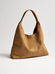חום-אדמדם - The Set Slouchy Shoulder Bag - תמונה 6 מתוך 6
