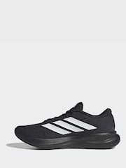 adidas Black/White Runfalcon 6 Trainers - Image 2 of 10