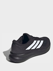 adidas Black/White Runfalcon 6 Trainers - Image 5 of 10