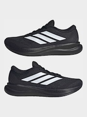 adidas Black/White Runfalcon 6 Trainers - Image 6 of 10