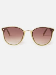 Oliver Bonas Milky Preppy Sunglasses - Bild 1 von 5