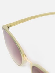 Oliver Bonas Milky Preppy Sunglasses - Bild 4 von 5