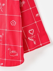 Oliver Bonas Embroidered Wide Sleeve Shirt - תמונה 7 מתוך 8