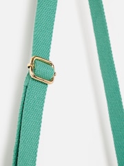 Oliver Bonas Striped Logo Fabric Mini Tote Cross-Body Bag - Bild 6 von 7