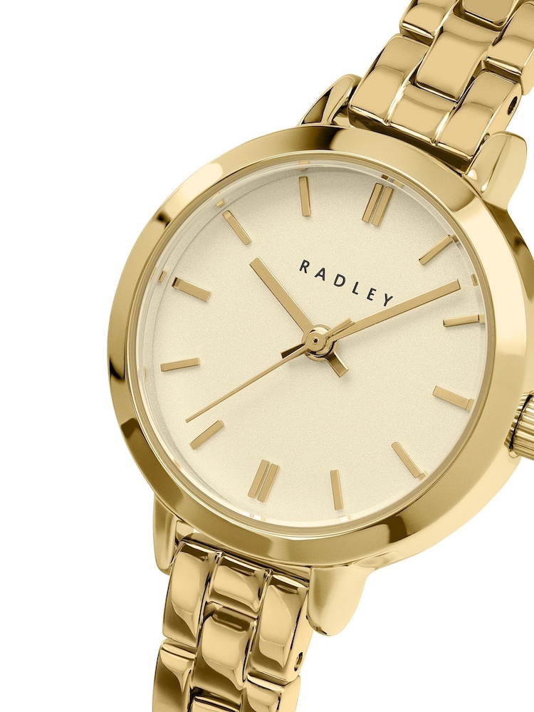 Radley Rose Gold Plated Case Stainless Steel Bracelet Watch - Image 2 of 4