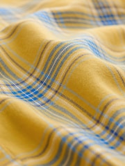 Yellow/Blue Check - Flanelli pitkähihainen paita - Kuva 2 / 3