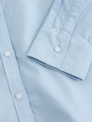 Blue Slim Fit Oxford Shirt - Image 3 of 3