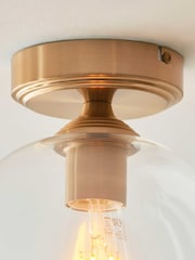 Gallery Home Aged Brass Ashton Ceiling Light - Image 2 of 4