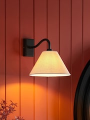 Gallery Home Matt Black Knoll Wall Light - Image 1 of 4