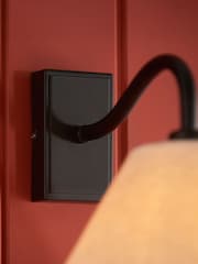 Gallery Home Matt Black Knoll Wall Light - Image 2 of 4