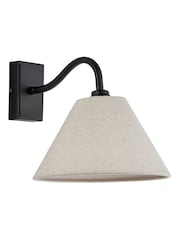 Gallery Home Matt Black Knoll Wall Light - Image 4 of 4