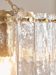 Gallery Home Aged Brass Kara 3 Pendant Light - Image 2 of 6