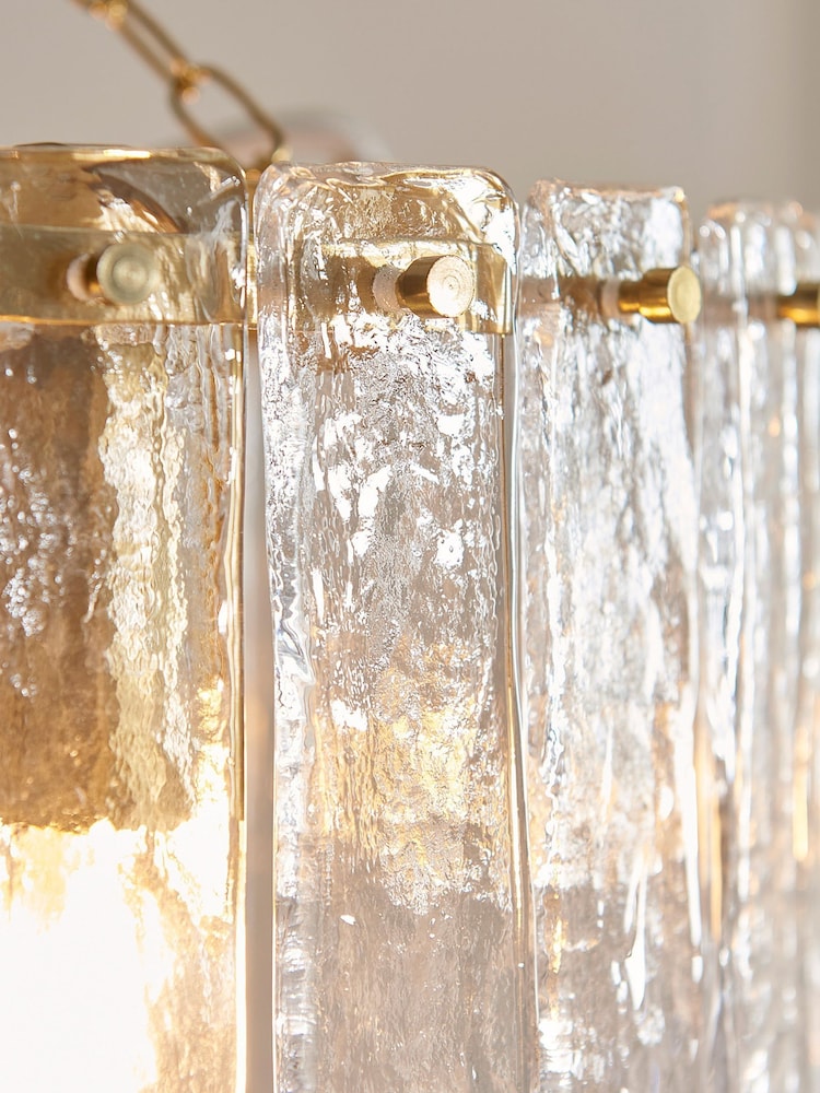 Gallery Home Aged Brass Kara 3 Pendant Light - Image 2 of 6