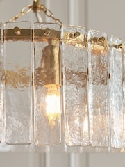 Gallery Home Aged Brass Kara 3 Pendant Light - Image 3 of 6