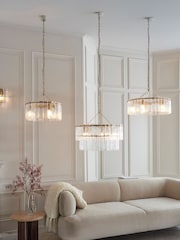 Gallery Home Aged Brass Kara 3 Pendant Light - Image 4 of 6