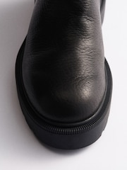 The Set Premium Chunky Ankle Boots Black Leather - Image 5 of 5