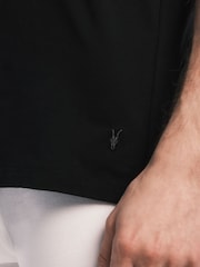 AllSaints Black Crew Neck T-Shirt 2 Pack - Image 7 of 9
