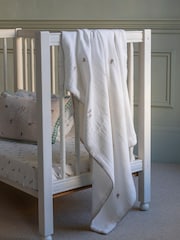 Avery Row Little Farm Embroidered Muslin Blanket - Image 1 of 6