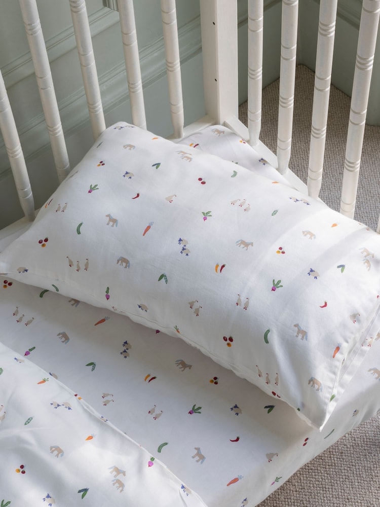 Avery Row Little Farm Cotbed Bedding Set - Image 3 of 3