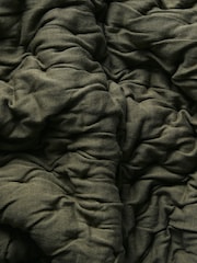 The Little Green Sheep Juniper Dimple Quilt Blanket - Image 2 of 5