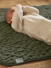 The Little Green Sheep Juniper Dimple Quilt Blanket - Image 3 of 5